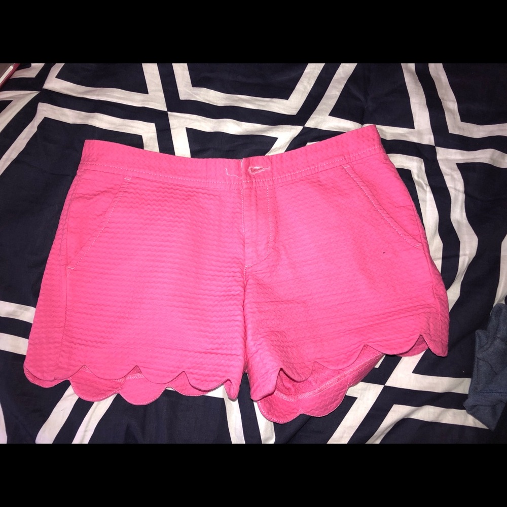 Lilly Pulitzer pink buttercup shorts size 0